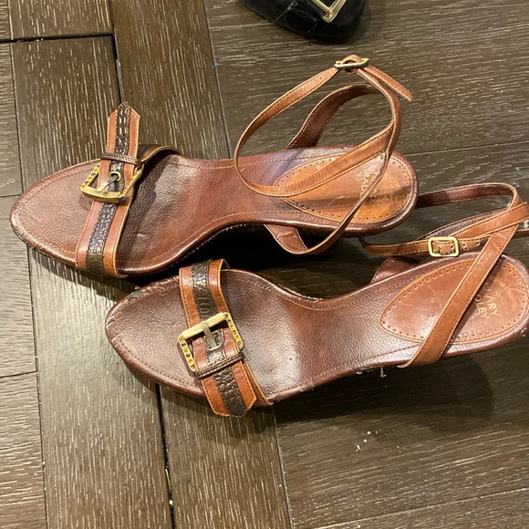 Hilary Radley Wedge Sandals size 10 - Picture 1 of 3